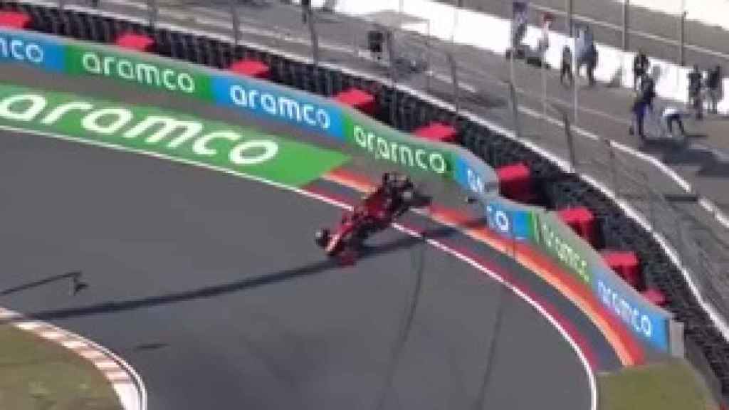 Accidente de Carlos Sainz