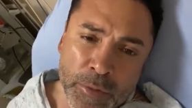 Óscar de la Hoya, ingresado en el hospital tras dar positivo por Covid-19