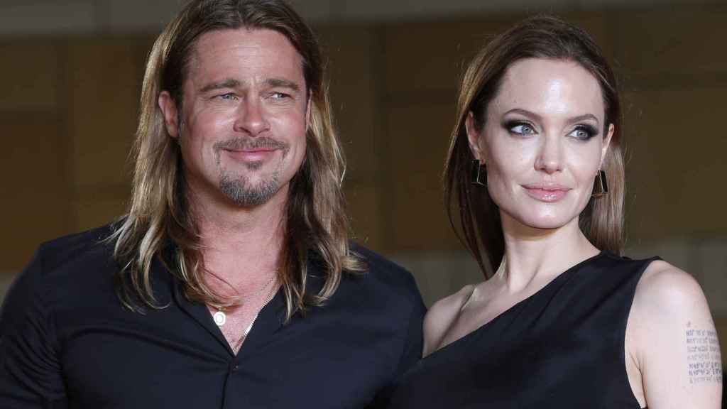 Brad Pitt y Angelina Jolie en una imagen de archivo.