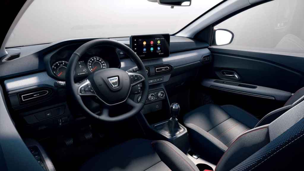 Interior del Dacia Jogger.