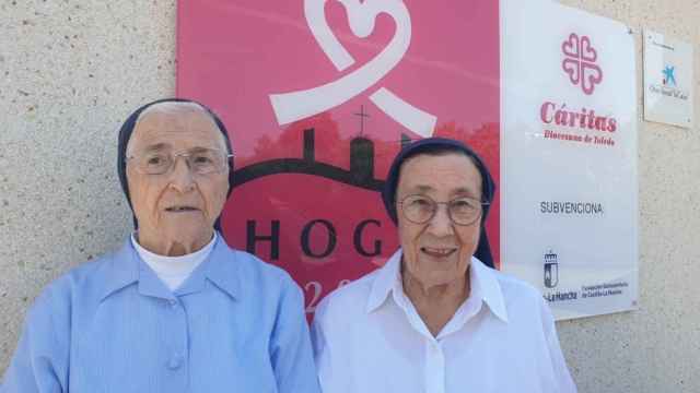 Sor Rufina y sor Dolores dejan Toledo tras 12 años de entrega al Hogar 2000 de Cáritas