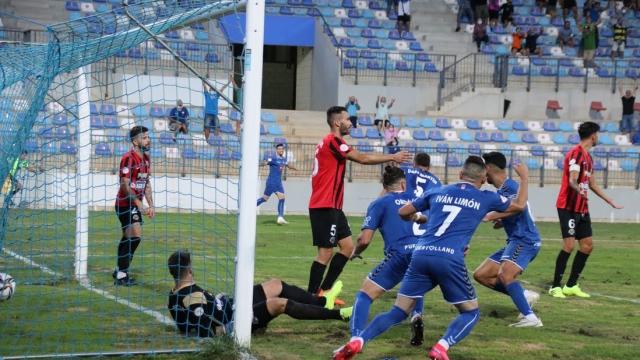 Gol del Calvo Sotelo frente al Atlético Pulpileño