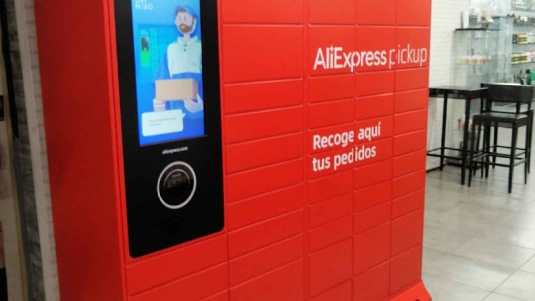 AliExpress lanza un servicio de 'lockers' para la entrega de pedidos en España,