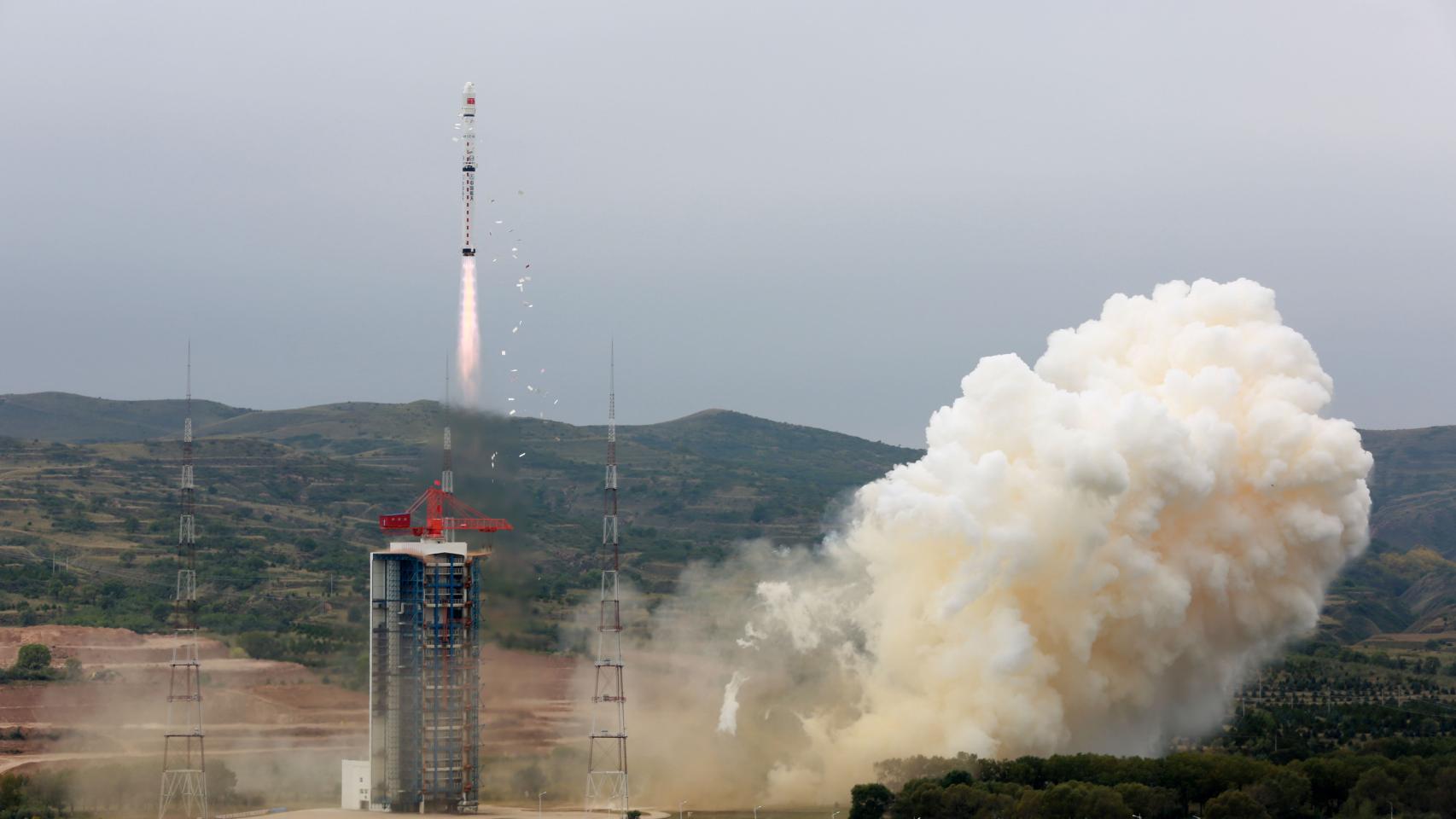 Lanzamiento de satélite chino