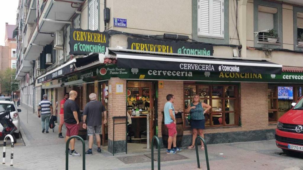 Exterior view of the restaurant A 'Conchiña.