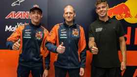 Pedro Acosta y Augusto Fernández, nueva pareja de pilotos de KTM en Moto2