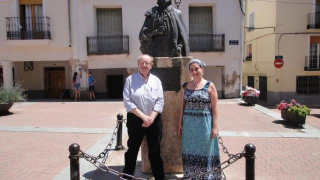 Isabel Nieto y Luis Segarra, locutores de radio