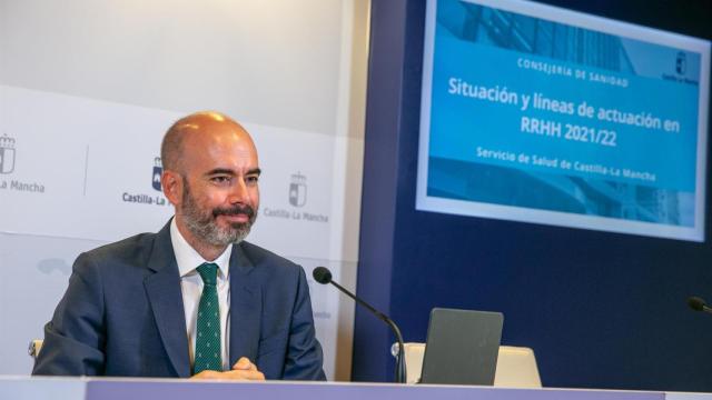 El director general de Recursos Humanos del SESCAM, Iñigo Cortázar