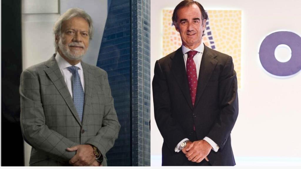Luis Amodio (izquierda) y Juan Villar Mir.