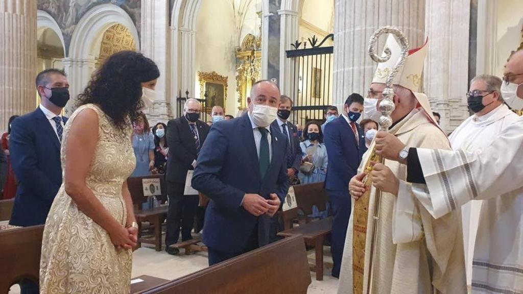 Misa en honor a la Virgen de Los Llanos.