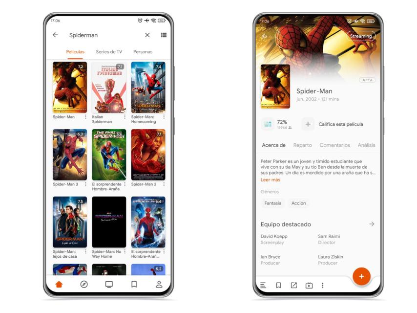 Ficha de película en Moviebase