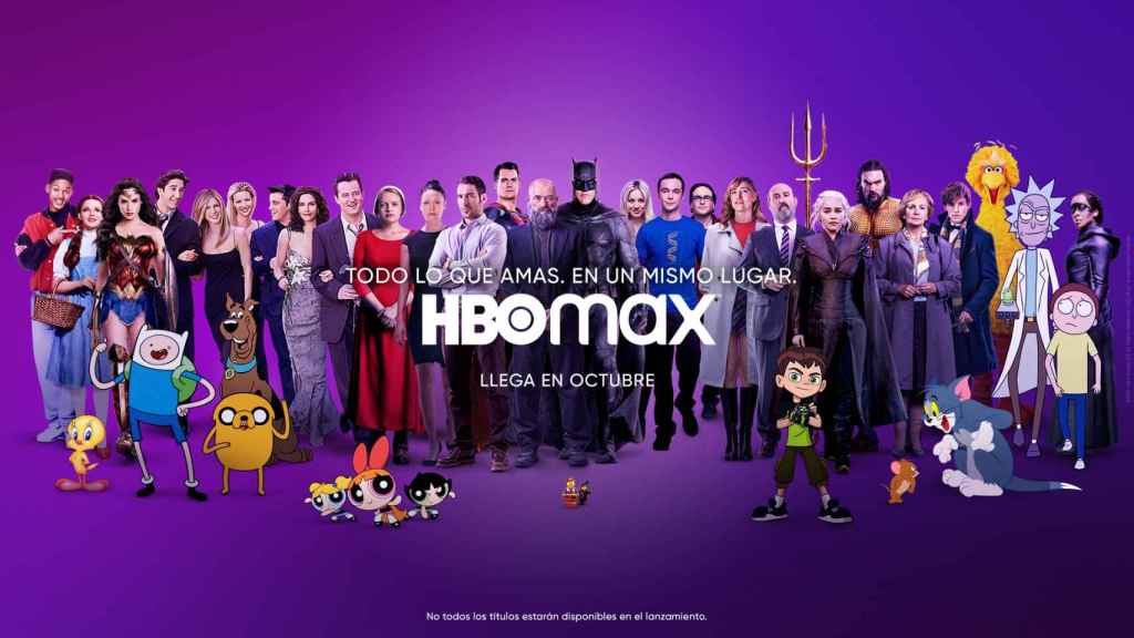 HBO Max llegará a España el 26 de octubre.
