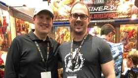 Kevin Feige y Ryan Meinderding en San Diego ComicCon.