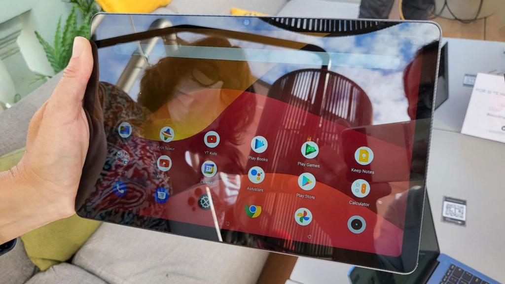 Pantalla de la Realme Pad