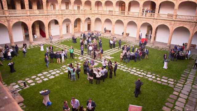 La Hospedería del Colegio Arzobispo Fonseca acogió el pasado 8 de septiembre el inicio de la edición presencial de Startup Olé.