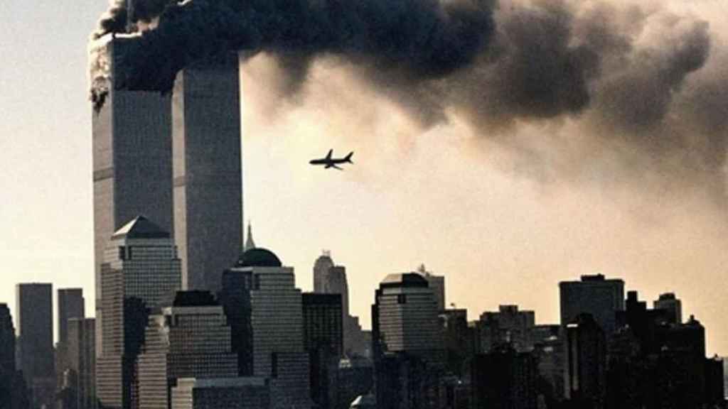 Suicide bombing of the Twin Towers.