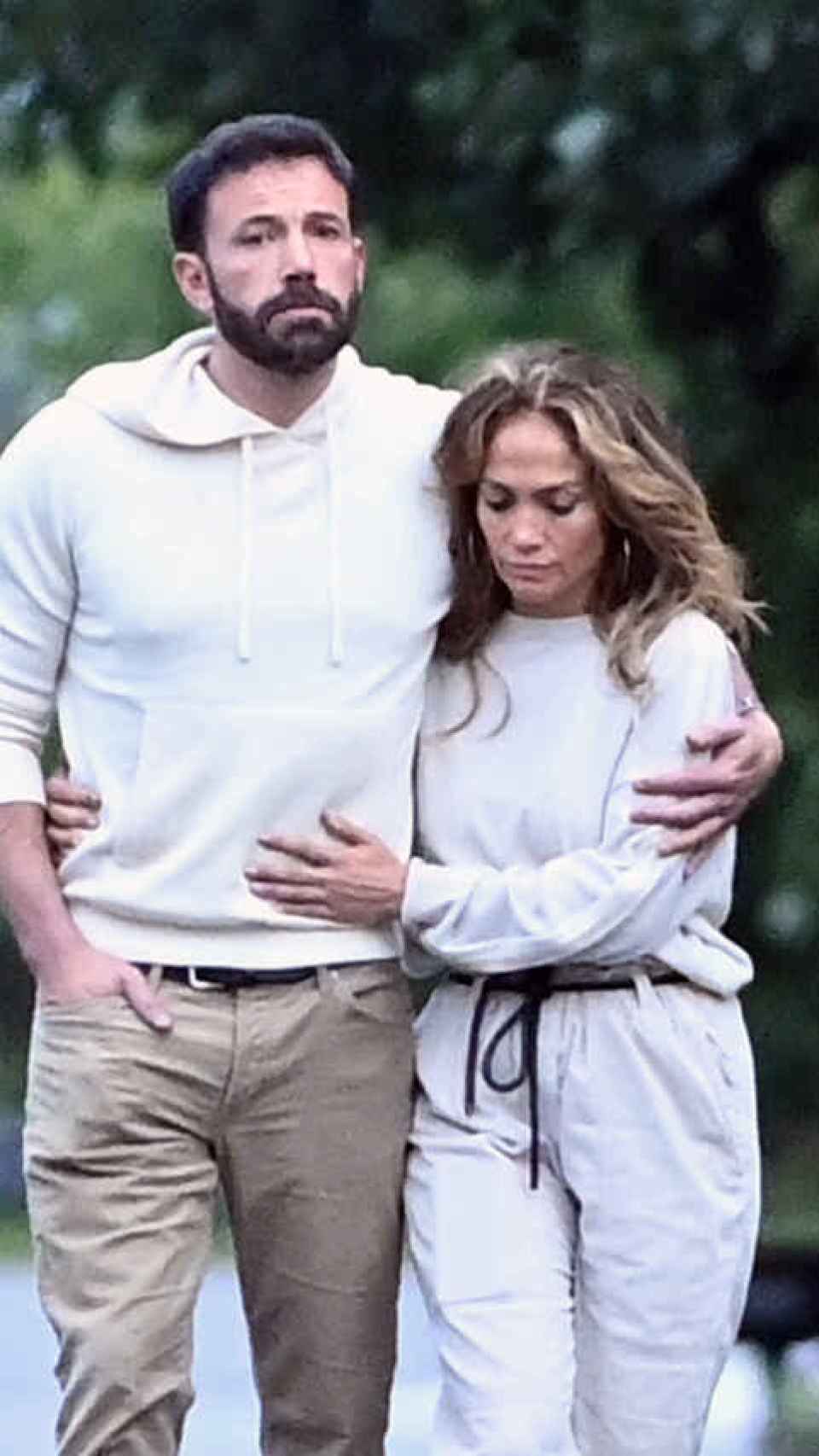 Ben Affleck y Jennifer Lopez, en una imagen captada a comienzos de julio de este año.