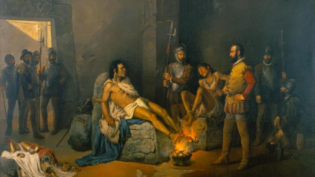 'La prisión de Cuauhtémoc', de Leandro Izaguirre.