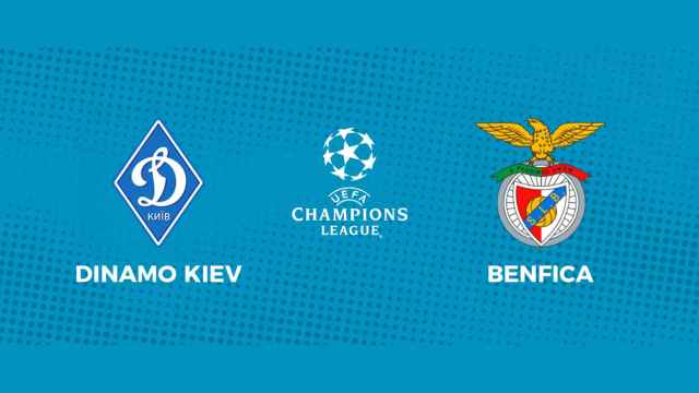 Dinamo de Kiev - Benfica: siga en directo el partido de la Champions League