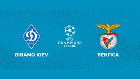 Dinamo de Kiev - Benfica: siga en directo el partido de la Champions League