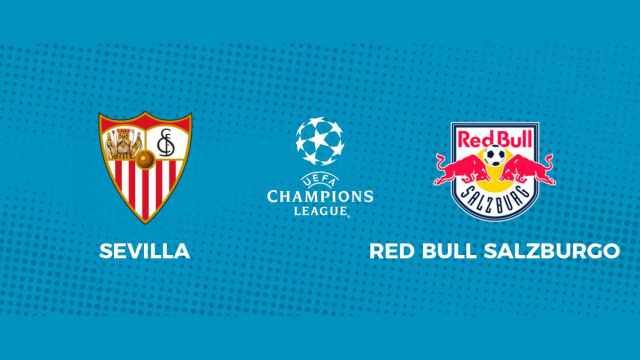 Sevilla - Red Bull Salzburgo: siga en directo el partido de la Champions League