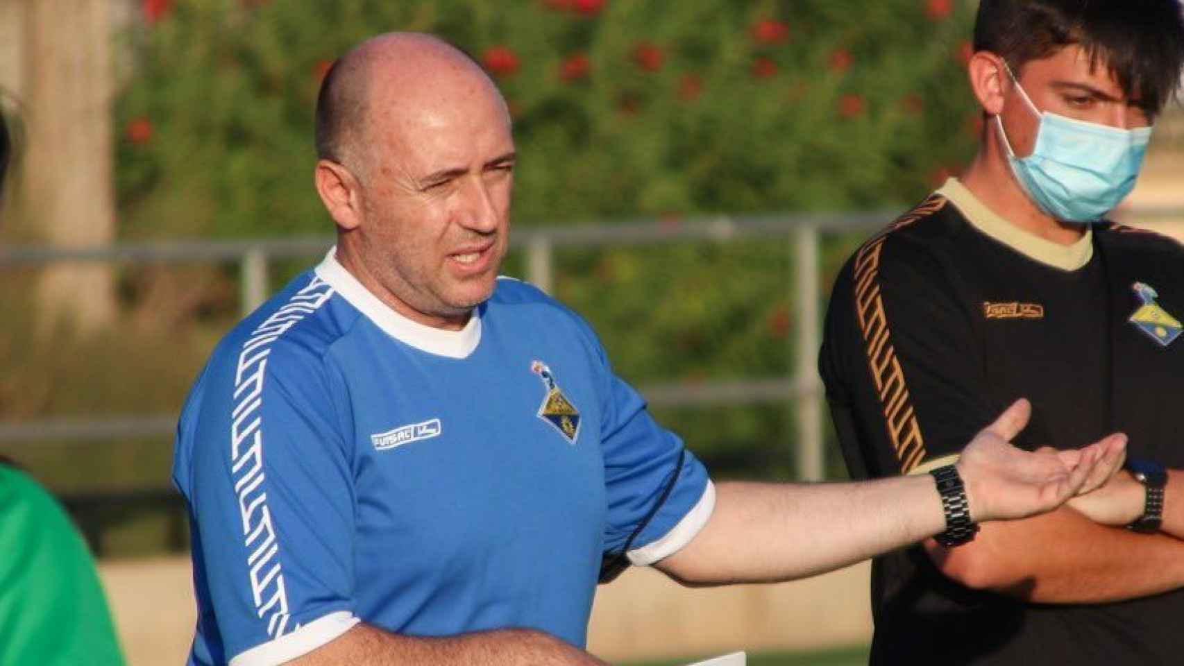David Peinado, entrenador del Quesos La Casota FF La Solana