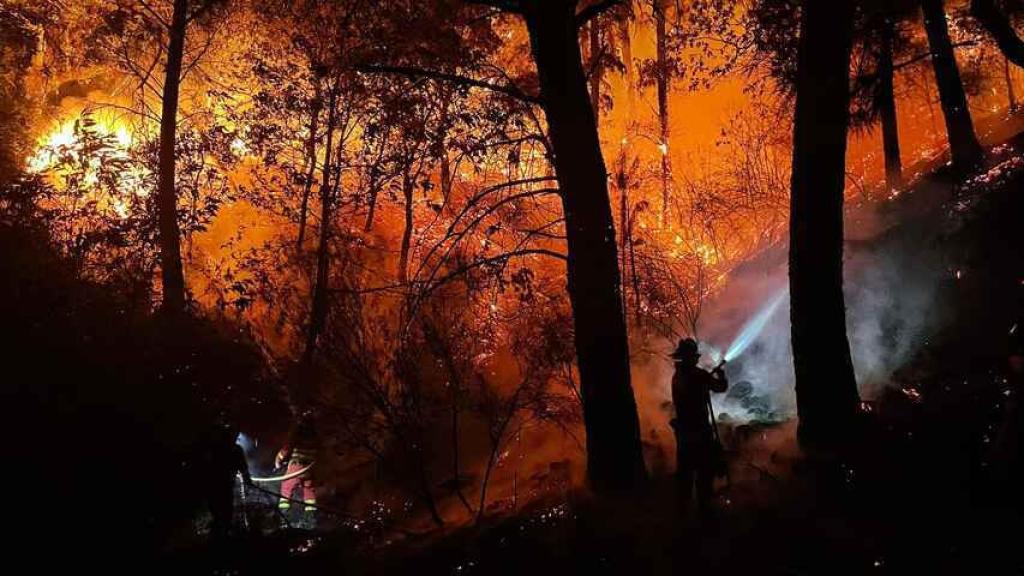 Incendio Málaga