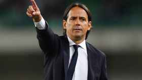Inzaghi, dirigiendo al Inter de Milán