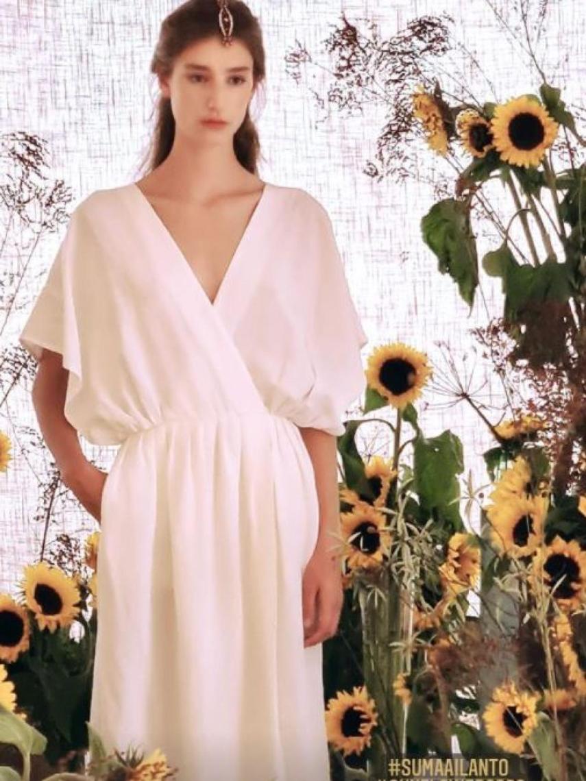 Adelanto de la próxima colección de Ailanto, 'Girasoles'.