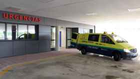 Hospital salamanca Llegada de ambulancias con pacientes