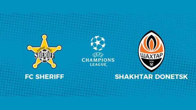 FC Sheriff - Shakhtar Donetsk: siga en directo el partido de la Champions League
