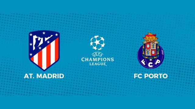 Atlético de Madrid - Oporto: siga en directo el partido de la Champions League