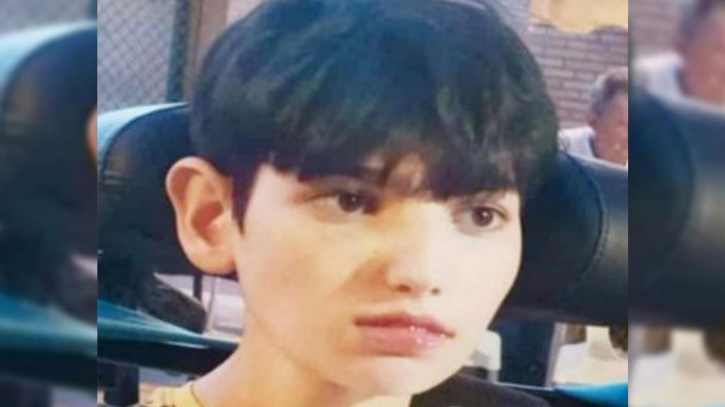 Antonio David, el joven de 15 años desaparecido.