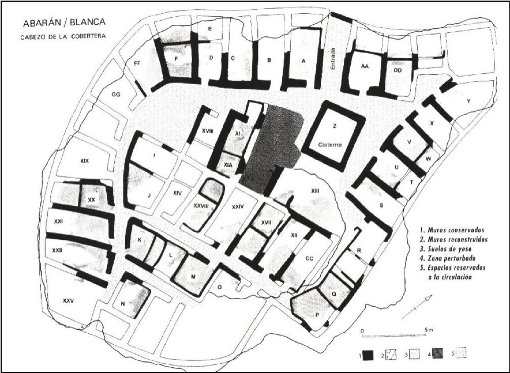 Plan made during excavations at the site.