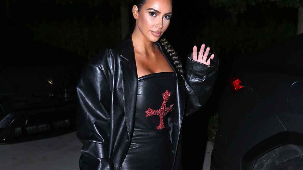 Kim Kardashian en Malibú el pasado mes de agosto.