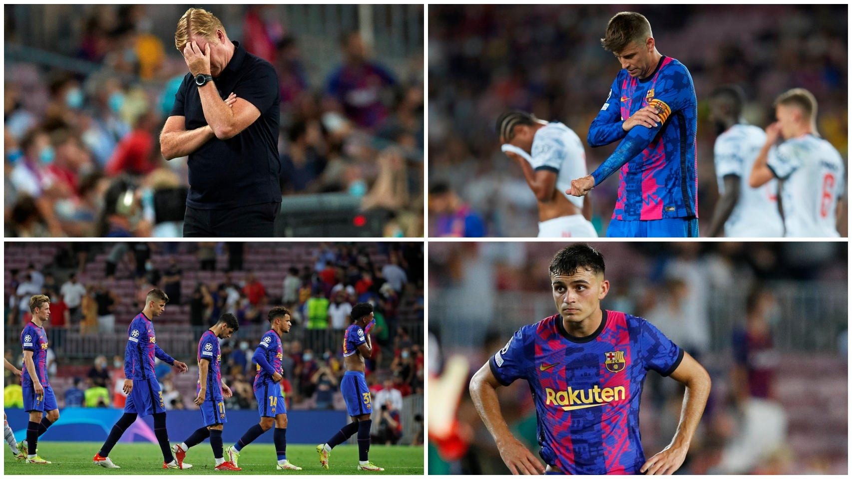 El desastre del Barça contra el Bayern Múnich