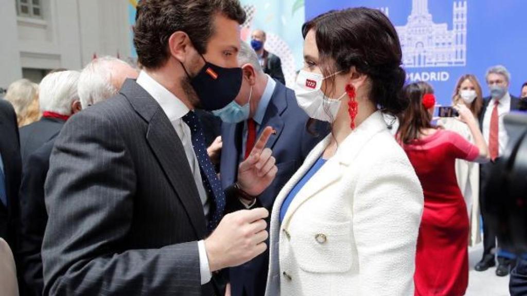 Casado y Ayuso.