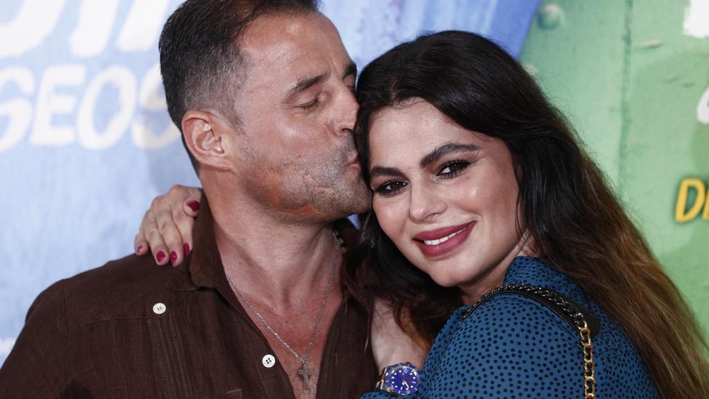 Marisa Jara y su pareja Almansa el día que oficializaron su relación en julio de 2020.