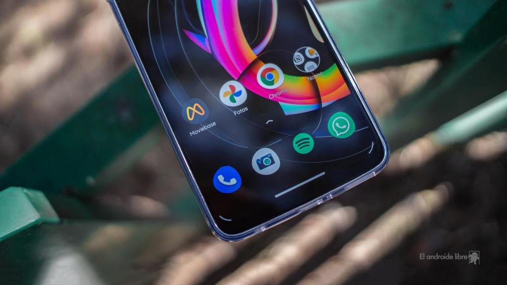 Motorola Edge 20 Lite aplicaciones del dock
