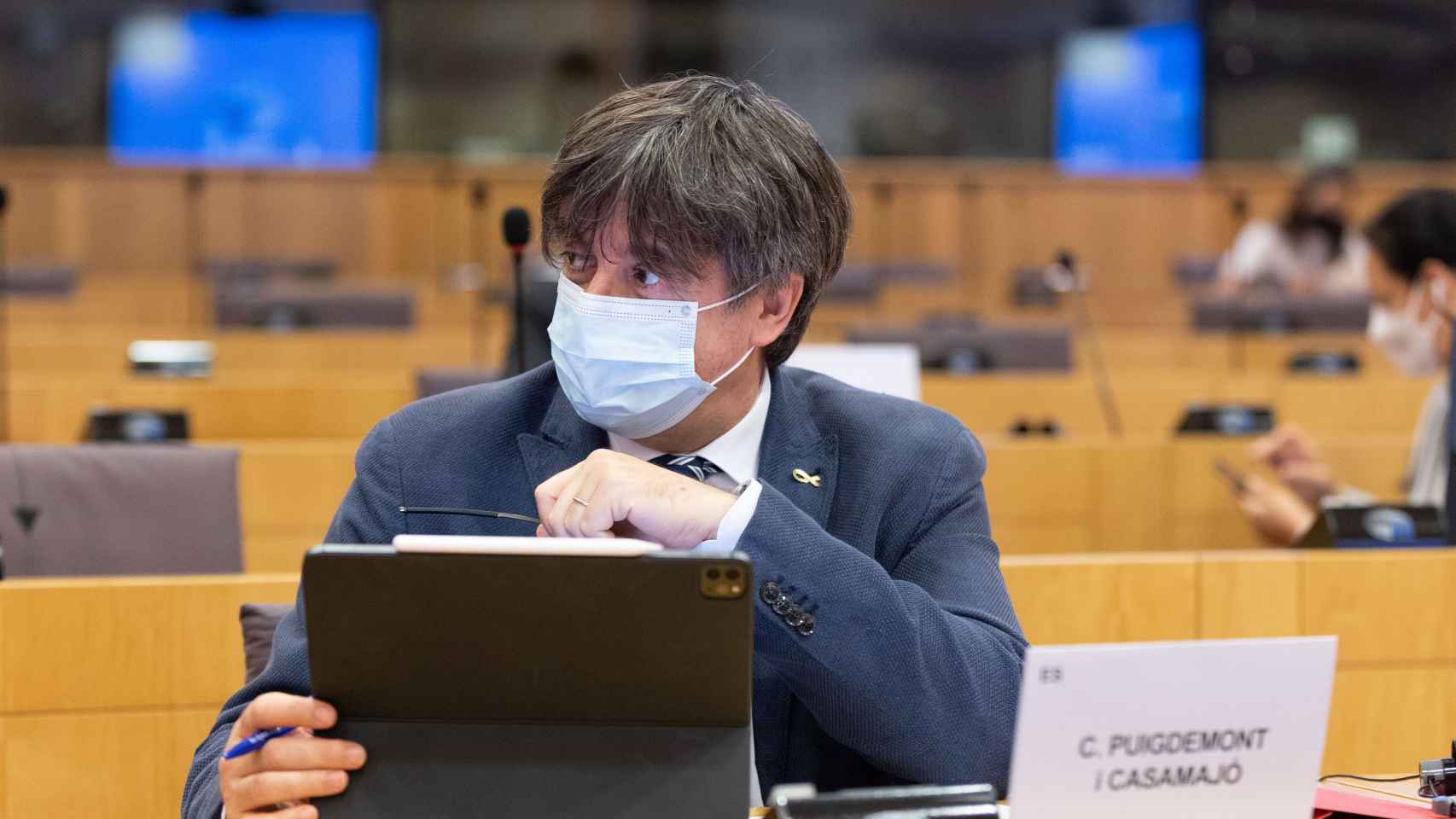 El eurodiputado de JxCat, Carles Puigdemont