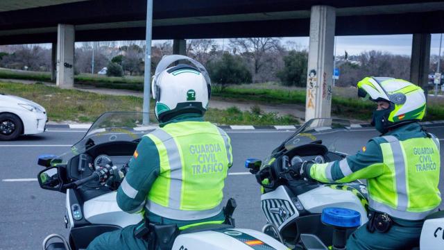 Imagen de la Guardia Civil de Tráfico.