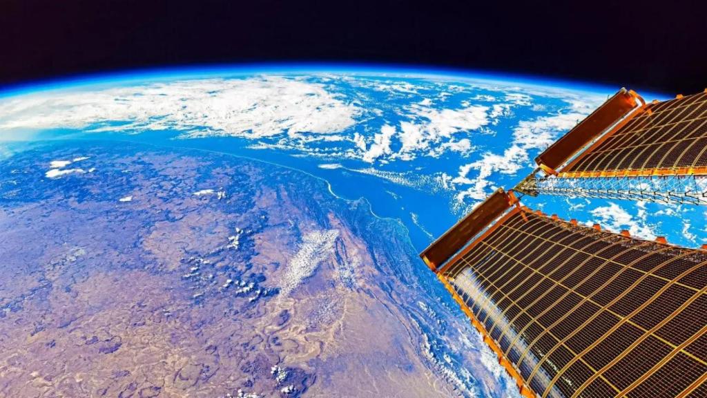 Sudáfrica desde la estación china Tiangong