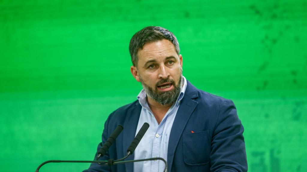 Santiago Abascal, presidente de Vox.