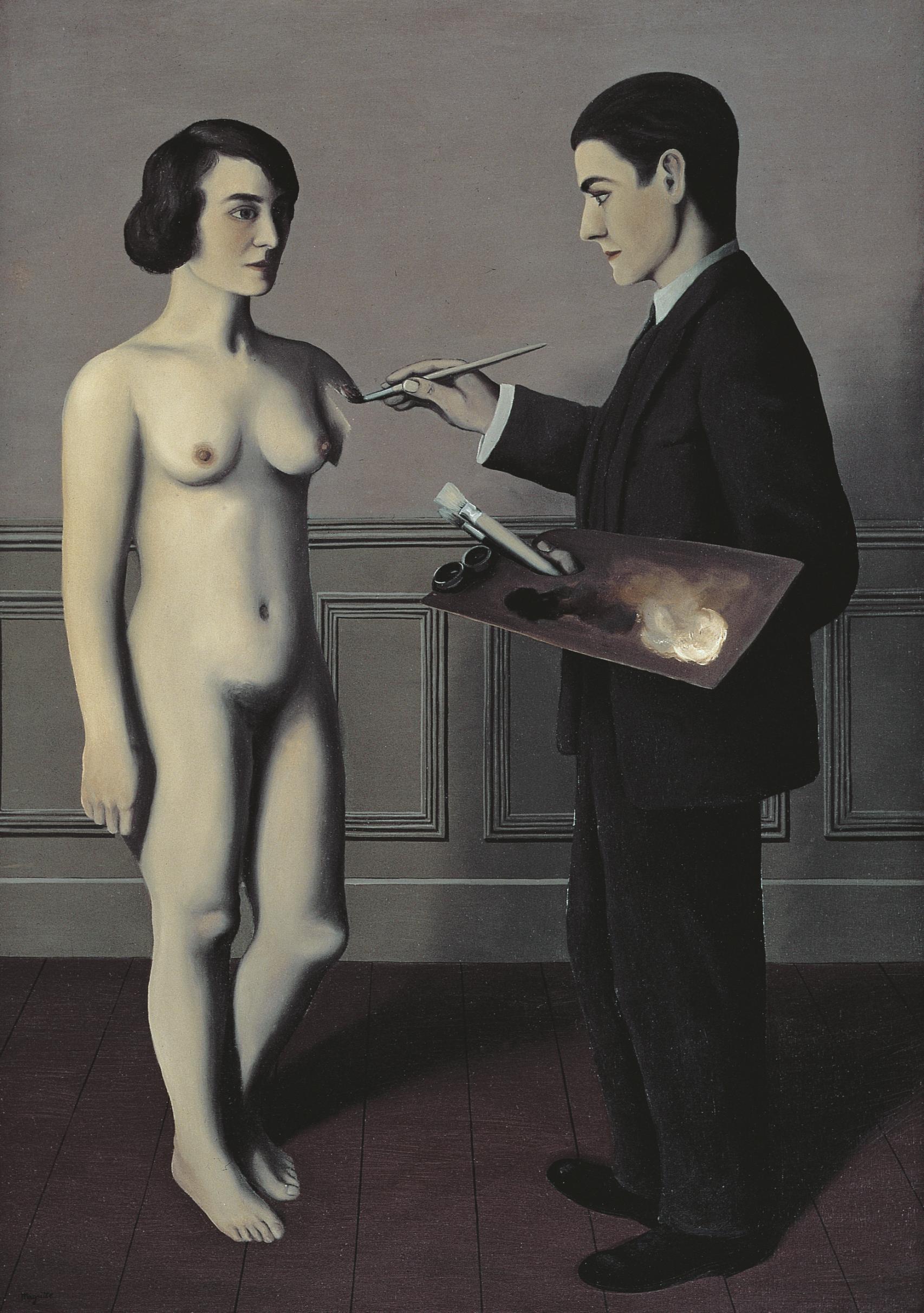 'Tentative of the impossible', by René Magritte.