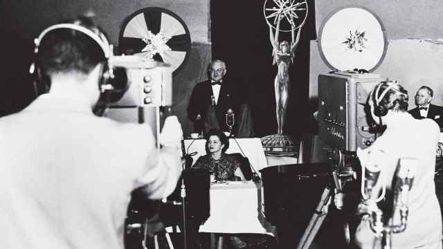 Así fue la primera gala de los Premios Emmy en 1949.