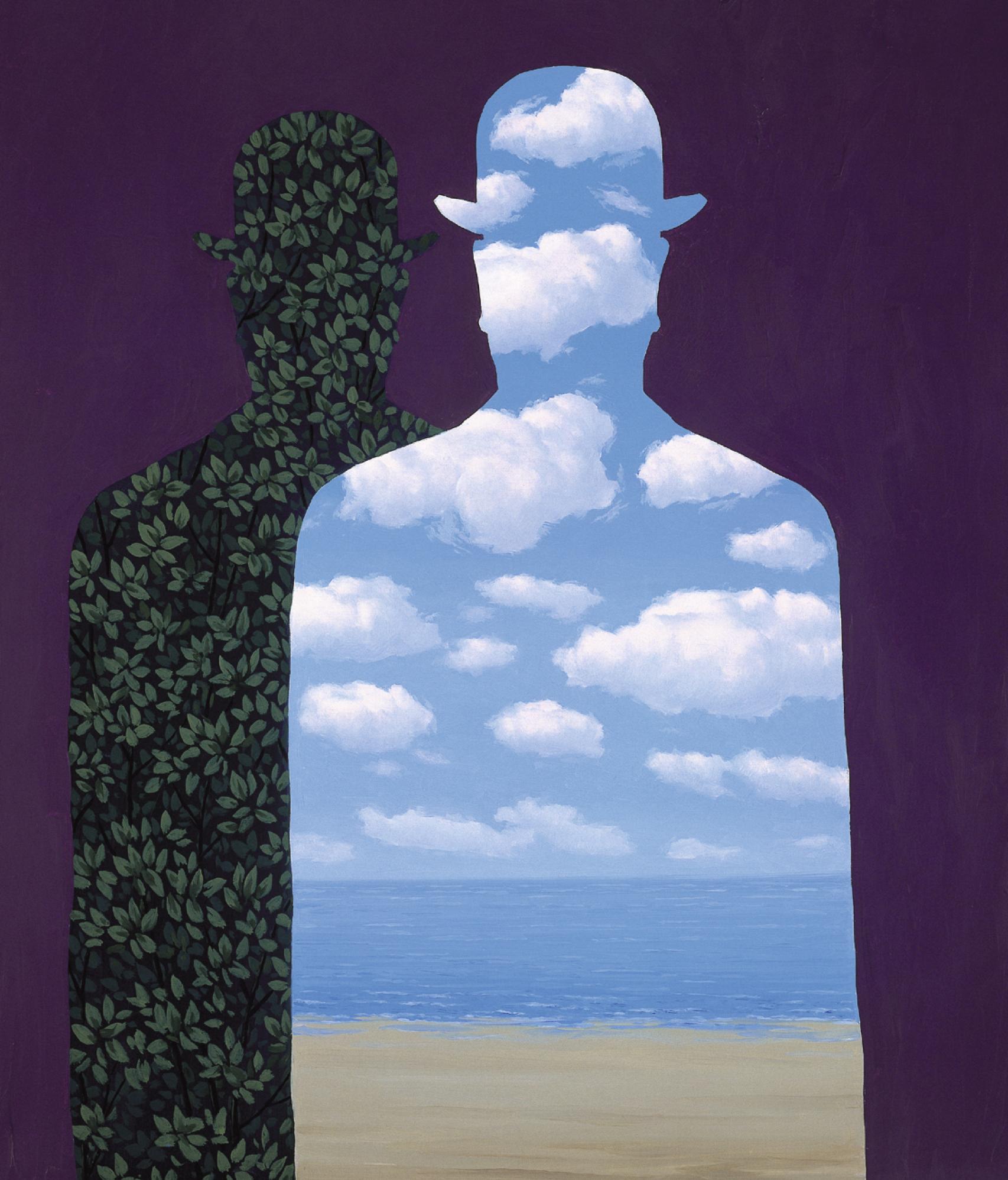 'High society', by René Magritte.