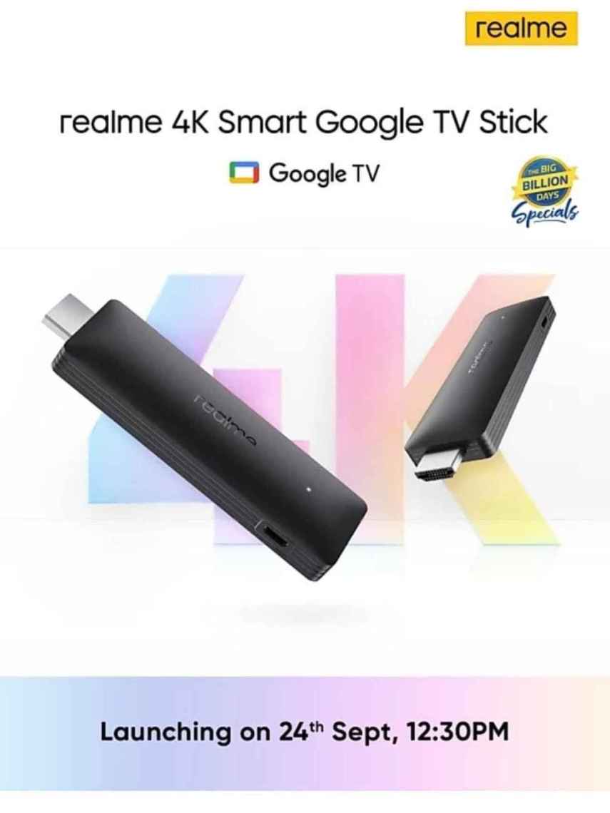 Realme 4k Smart Google TV Stick
