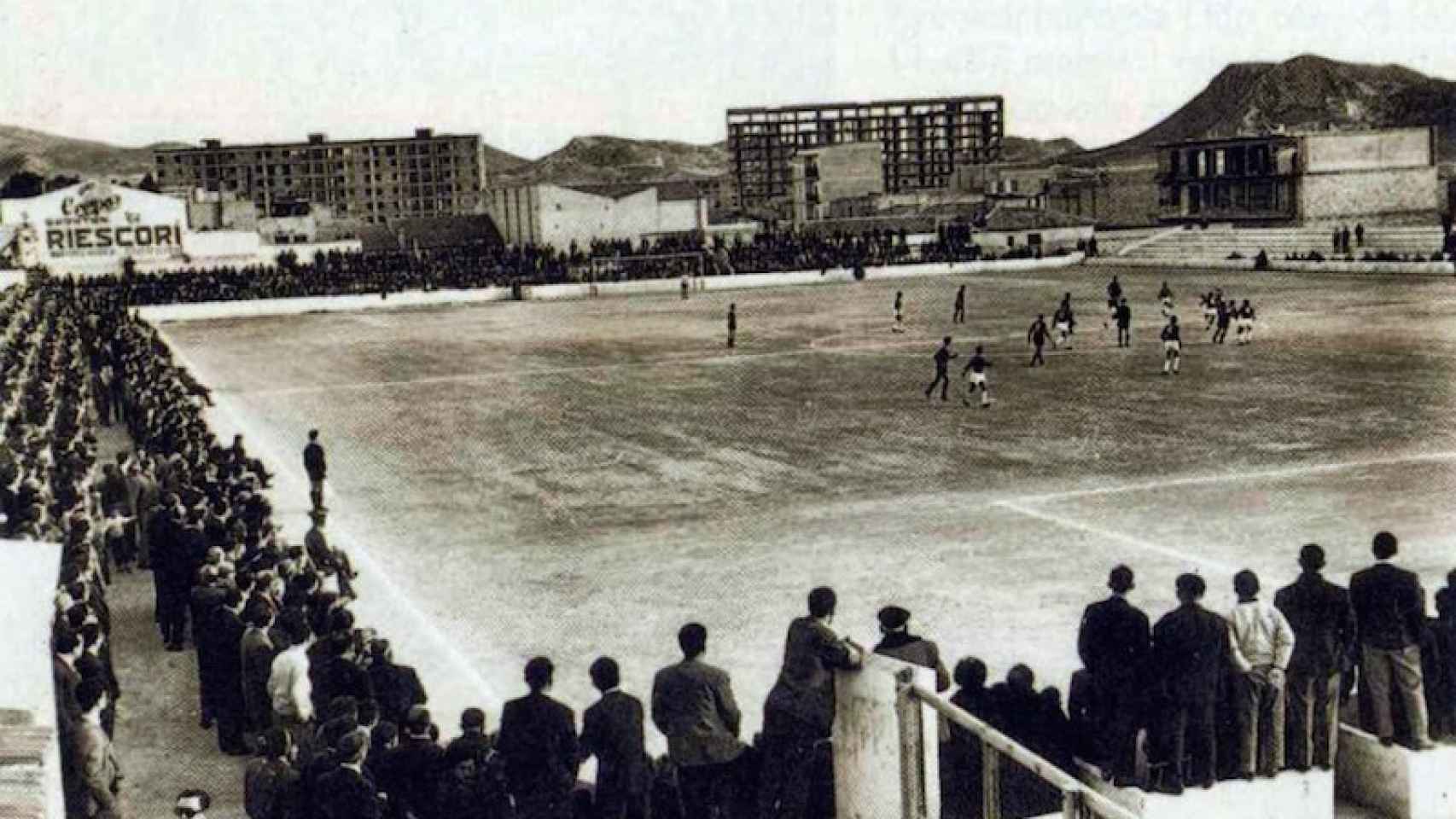 Parque Deportivo de Elda, primer estadio del equipo.