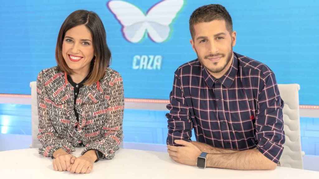Nuria Marín y Nando Escribano presentaron 'Cazamariposas' durante sus casi 7 años de emisión.