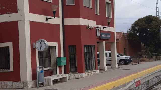 Imagen de la estación de Adif en Cabezón de Pisuerga (Valladolid)